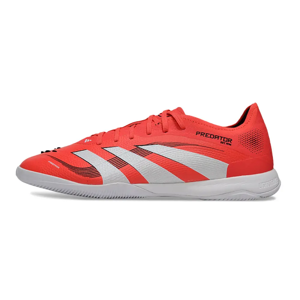 Chuteira Futsal Adidas Predator 24 Elite IC Vermelha e Branca