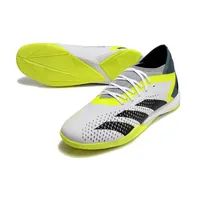 Chuteira Futsal Adidas Predator Accuracy.1 IC Branca e Verde - imagem 3