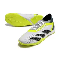 Chuteira Futsal Adidas Predator Accuracy.1 IC Branca e Verde - imagem 3