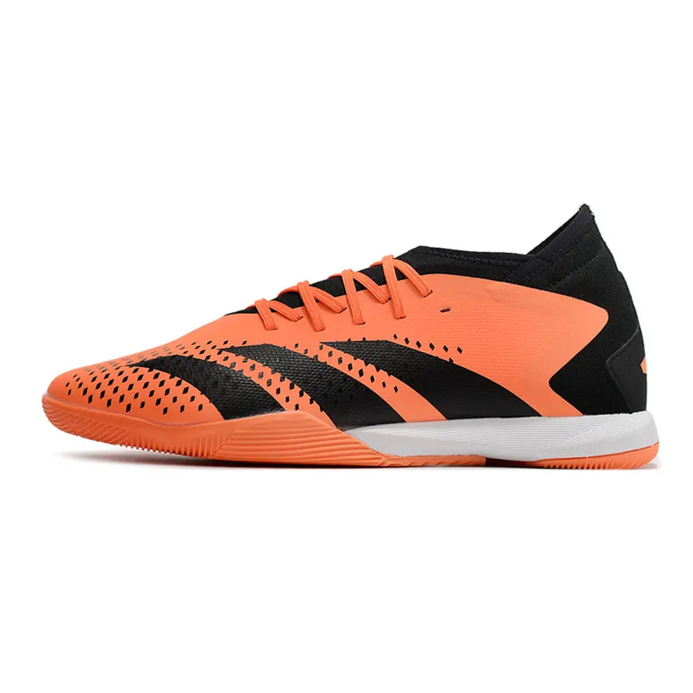 Chuteira Futsal Adidas Predator Accuracy.1 IC Laranja e Preta