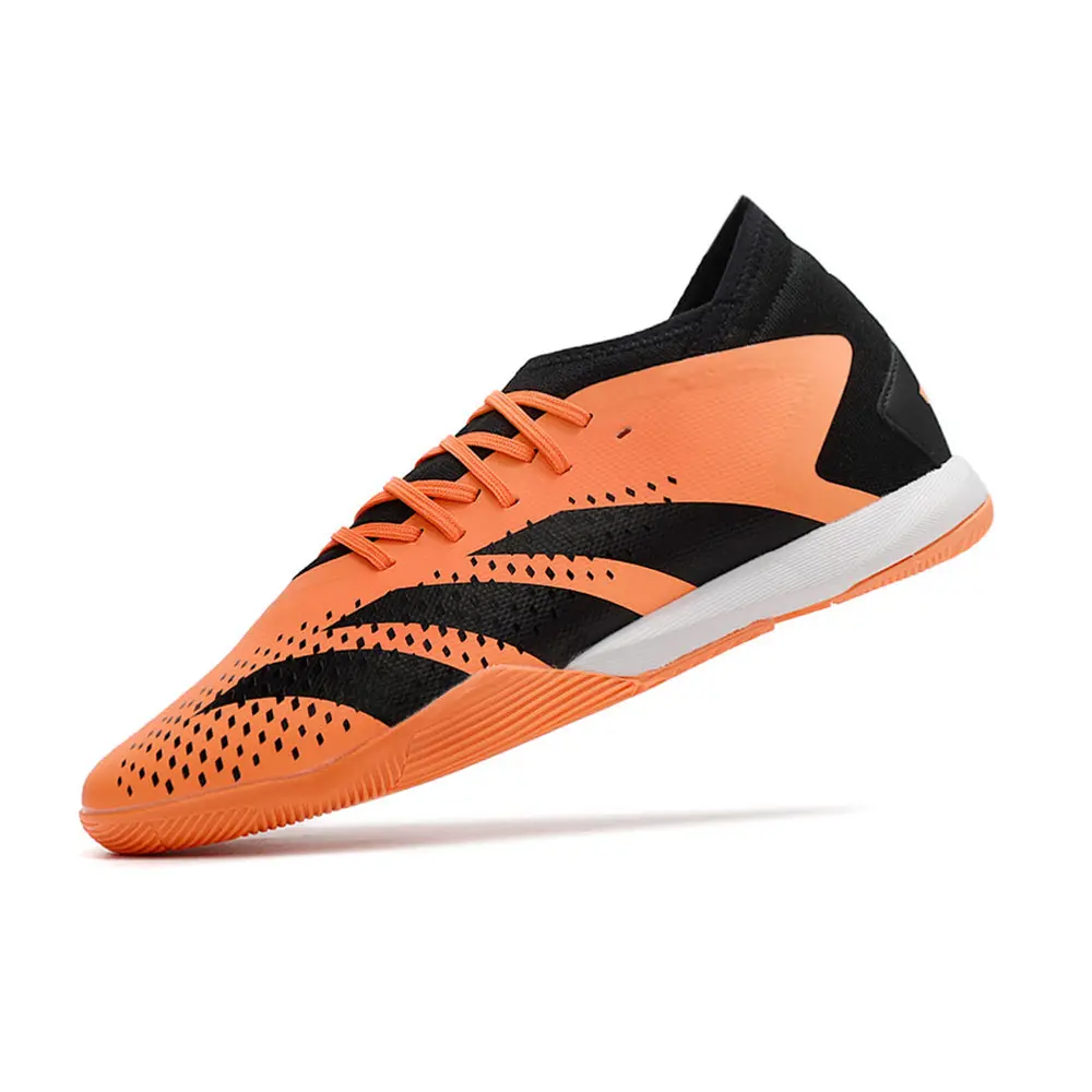 Chuteira Futsal Adidas Predator Accuracy.1 IC Laranja e Preta