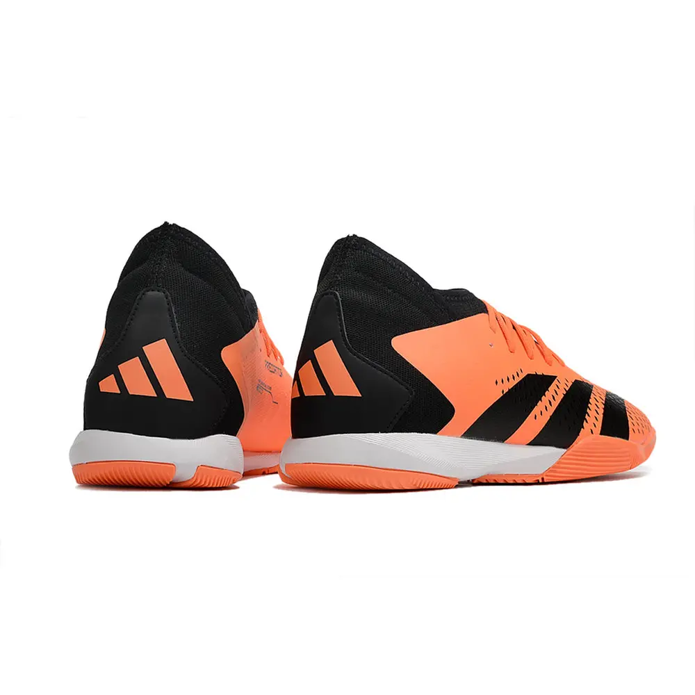 Chuteira Futsal Adidas Predator Accuracy.1 IC Laranja e Preta