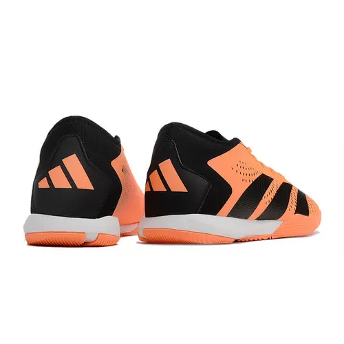 Chuteira Futsal Adidas Predator Accuracy.1 IC Low Laranja e Preta 