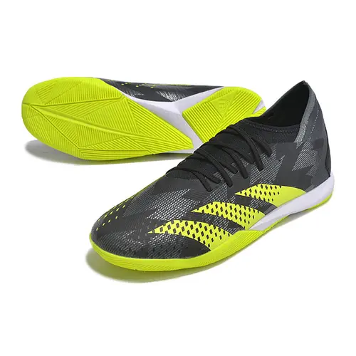 Chuteira Futsal Adidas Predator Accuracy.1 IC Preta e Verde 