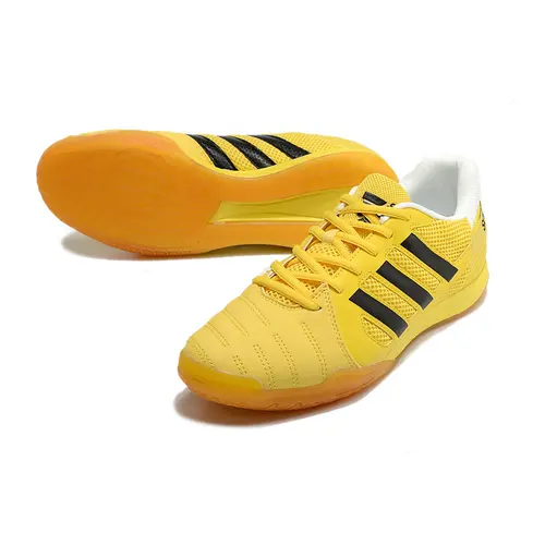 Chuteira Futsal Adidas Top Sala IC Amarela e Preta