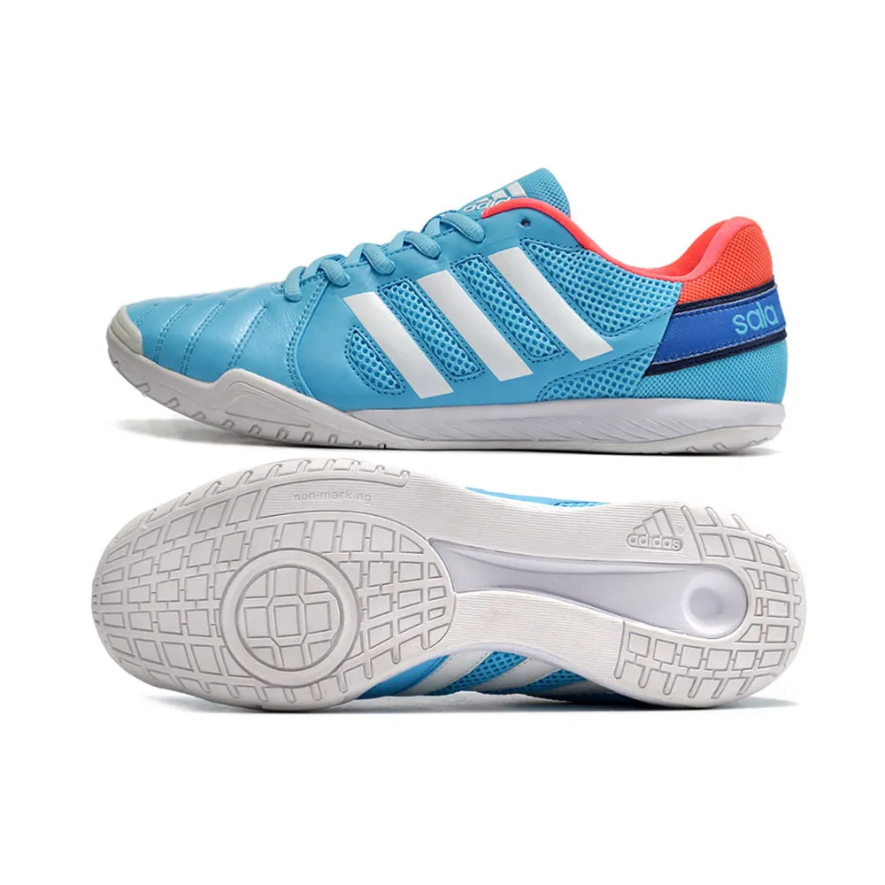Chuteira Futsal Adidas Top Sala IC Azul | Super Leve e Confortável