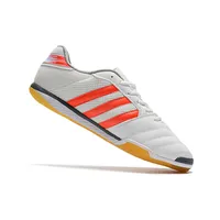 Chuteira Futsal Adidas Top Sala IC Branca e Laranja - imagem 6