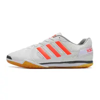 Chuteira Futsal Adidas Top Sala IC Branca e Laranja - imagem 1