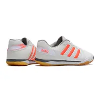 Chuteira Futsal Adidas Top Sala IC Branca e Laranja - imagem 2