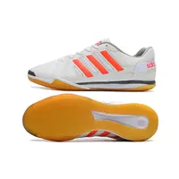 Chuteira Futsal Adidas Top Sala IC Branca e Laranja - imagem 3