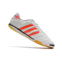Chuteira Futsal Adidas Top Sala IC Branca e Laranja - imagem 6