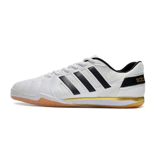Chuteira Futsal Adidas Top Sala IC Branca e Preta