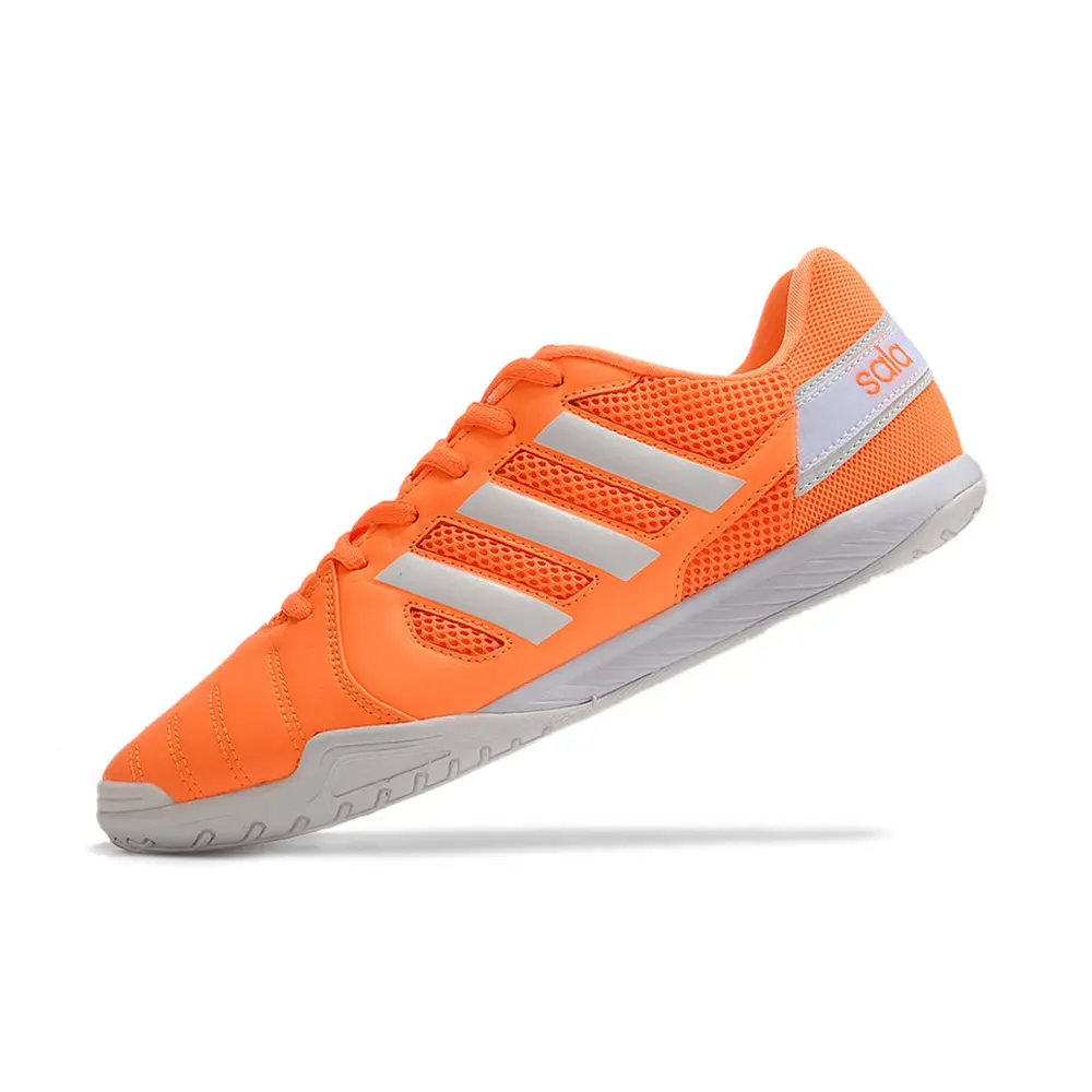 Chuteira Futsal Adidas Top Sala | Laranja e Branca