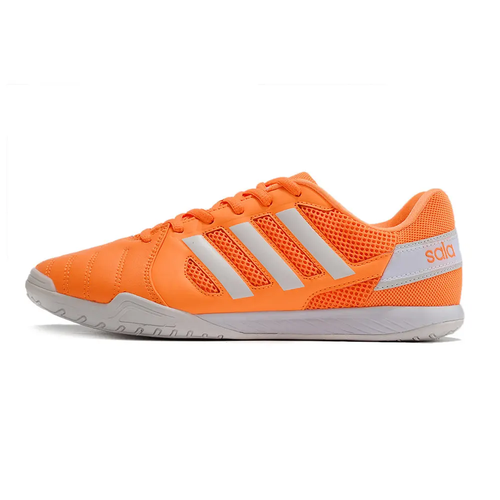Chuteira Futsal Adidas Top Sala | Laranja e Branca