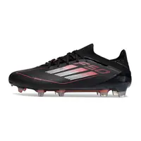 Adidas F50 FG | Chuteira Campo Preto e Vermelho - imagem 1
