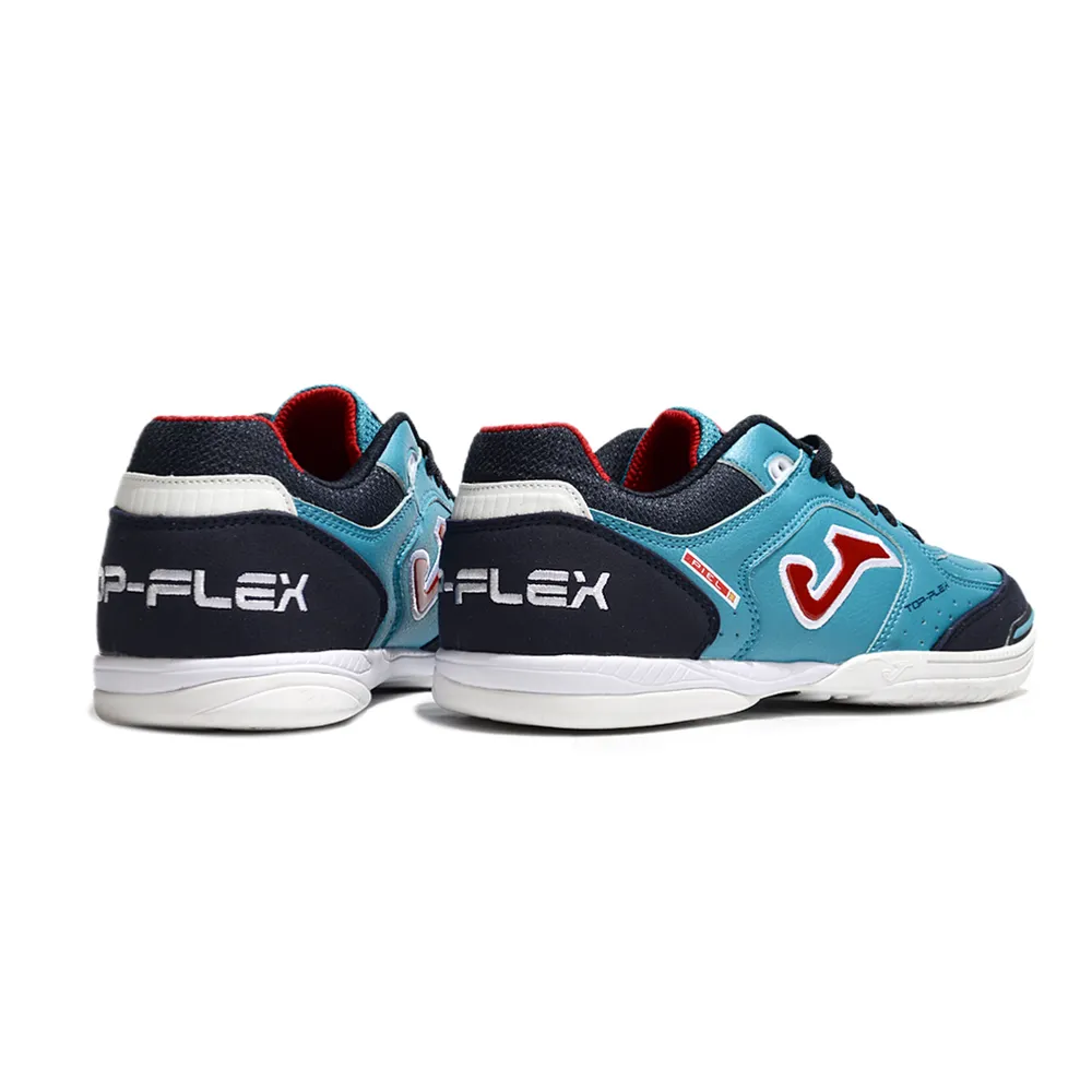 Chuteira Futsal Joma Top Flex Rebound IC Azul | Desempenho Ágil