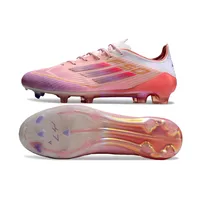 Chuteira Campo Adidas F50 Alumínio Vermelha e Azul - imagem 3