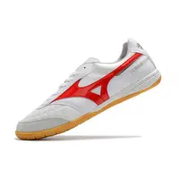 Chuteira Futsal Mizuno Morelia Sala IC Branca e Vermelha - imagem 3