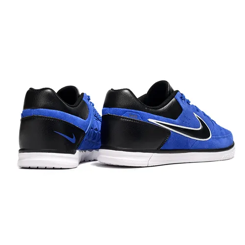 Chuteira Futsal Nike 5 Street Gato IC Azul e Preto