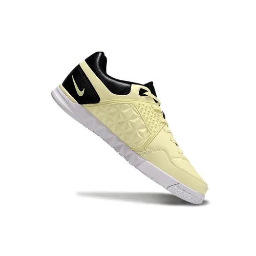 Chuteira Futsal Nike 5 Street Gato IC Bege e Preta