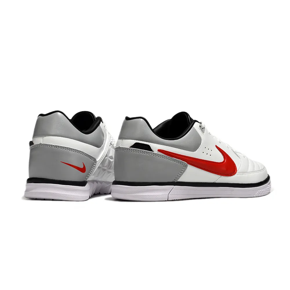 Nike 5 Street Gato IC Branca e Vermelha | Futsal Chuteira Performance