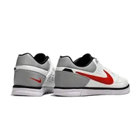 Nike 5 Street Gato IC Branca e Vermelha | Futsal Chuteira Performance - imagem 4