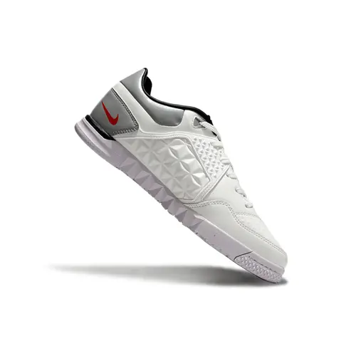 Chuteira Futsal Nike 5 StreetGato IC Branca e Vermelha