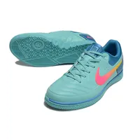 Chuteira Futsal Nike | Street Gato Verde e Azul - imagem 4