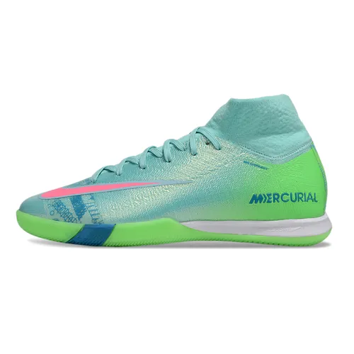 Chuteira Futsal Nike Air Zoom Mercurial Superfly 10 Elite IC Verde - Cosmic Speed