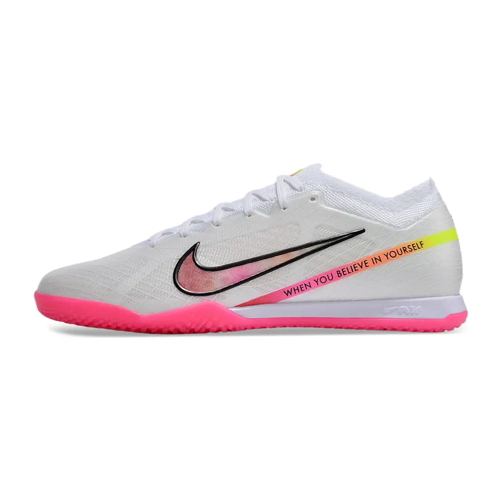 Chuteira Futsal Nike Air Zoom Mercurial Vapor 15 Elite IC Branca