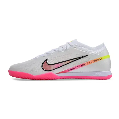 Chuteira Futsal Nike Air Zoom Mercurial Vapor 15 Elite IC Branca 