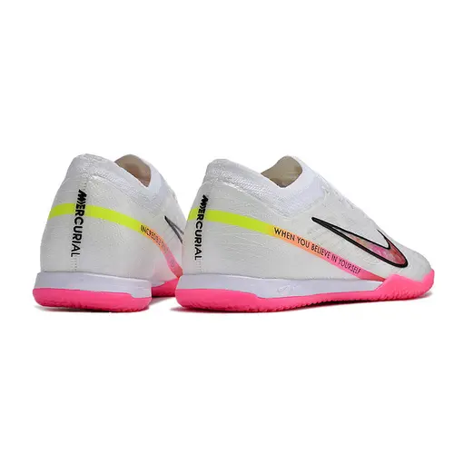 Chuteira Futsal Nike Air Zoom Mercurial Vapor 15 Elite IC Branca 