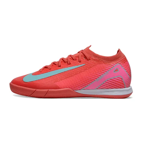 Chuteira Futsal Nike Air Zoom Mercurial Vapor 16 Elite IC Rosa e Azul