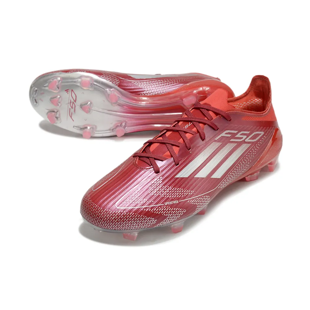Chuteira Campo Adidas F50 FG Vermelho Escuro