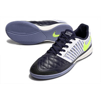 Chuteira Nike Lunar Gato II Futsal Azul e Verde | Controle - imagem 3