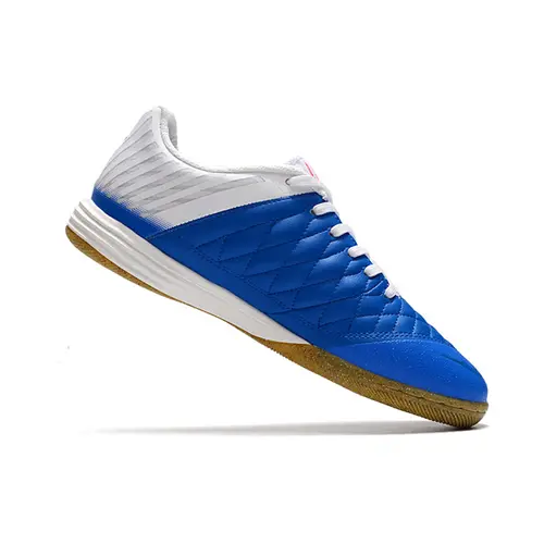 Chuteira Futsal Nike Lunar Gato II IC Branco e Azul
