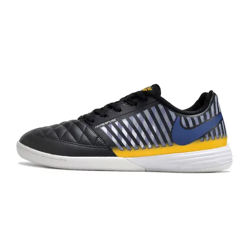 Chuteira Futsal Nike Lunar Gato II IC Preta e Amarela