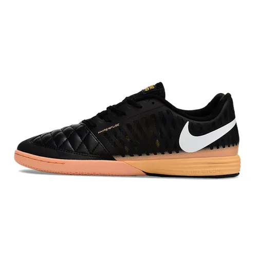 Chuteira Futsal Nike Lunar Gato II IC Preta e Laranja