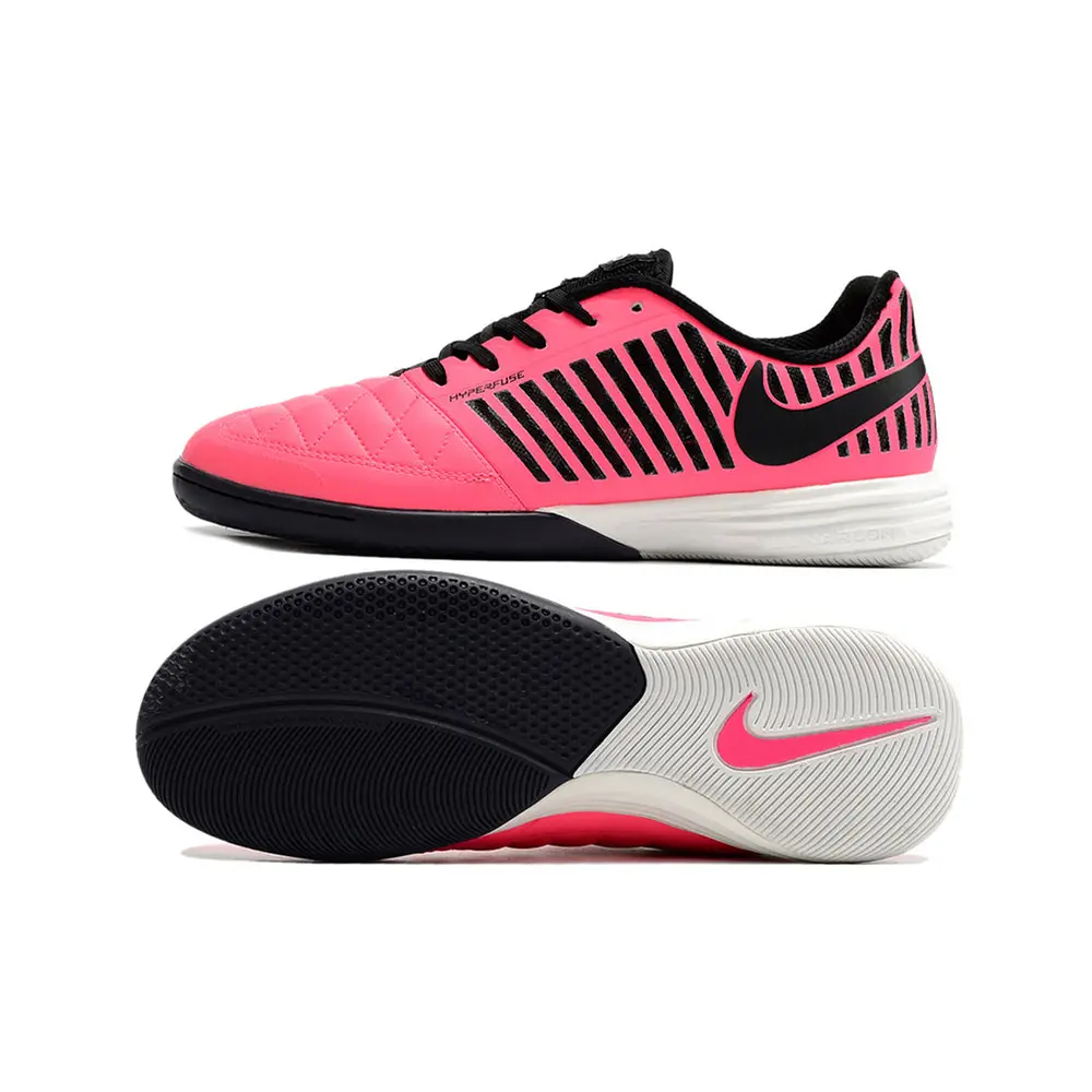 Chuteira Futsal Nike Lunar Gato | Rosa e Preto