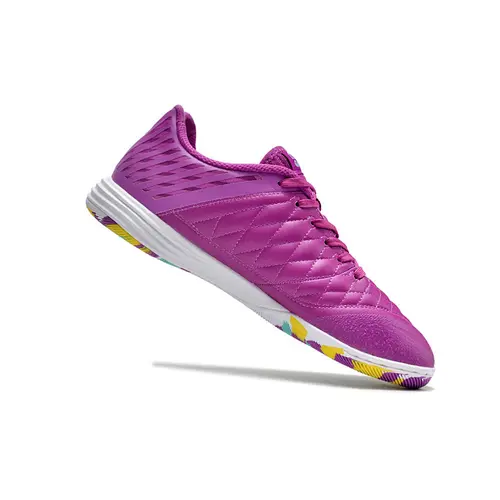 Chuteira Futsal Nike Lunar Gato II IC Roxa e Branca