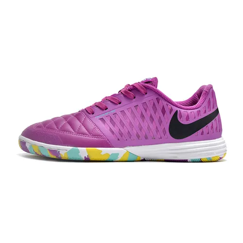 Chuteira Futsal Nike Lunar Gato II IC Roxa e Branca
