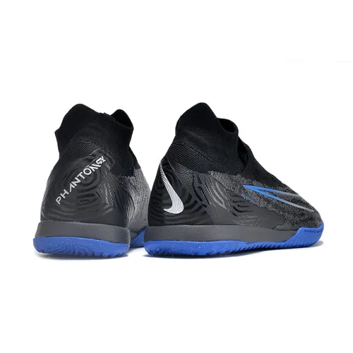 Chuteira Futsal Nike Phantom GX DF Elite IC Preta e Azul 