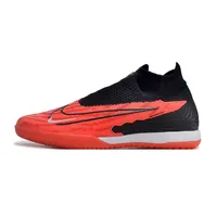 Chuteira Futsal Nike Phantom GX | Preta Vermelha Elite IC - imagem 1