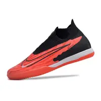 Chuteira Futsal Nike Phantom GX | Preta Vermelha Elite IC - imagem 5