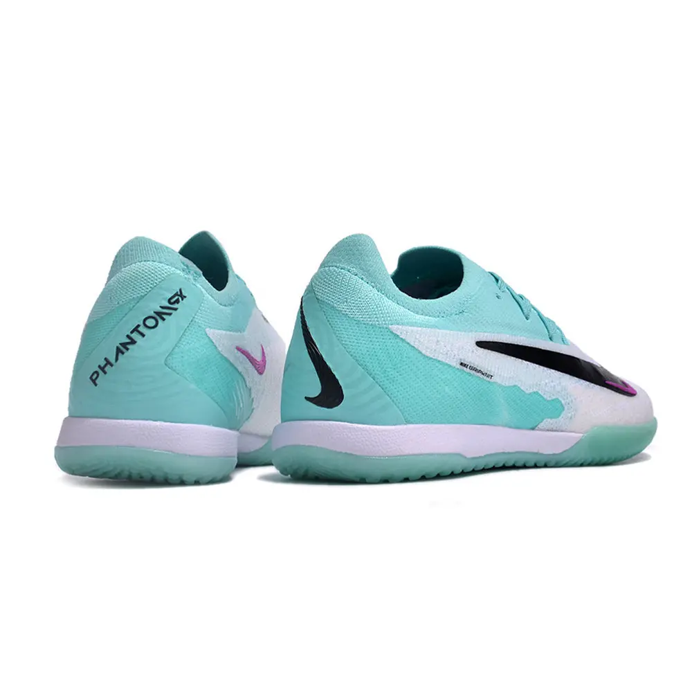 Chuteira Futsal Nike Phantom GX Elite IC Branca e Verde
