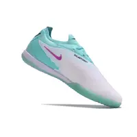 Chuteira Futsal Nike Phantom GX Elite IC Branca e Verde - imagem 2