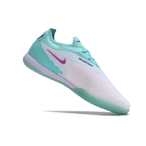 Chuteira Futsal Nike Phantom GX Elite IC Branca e Verde