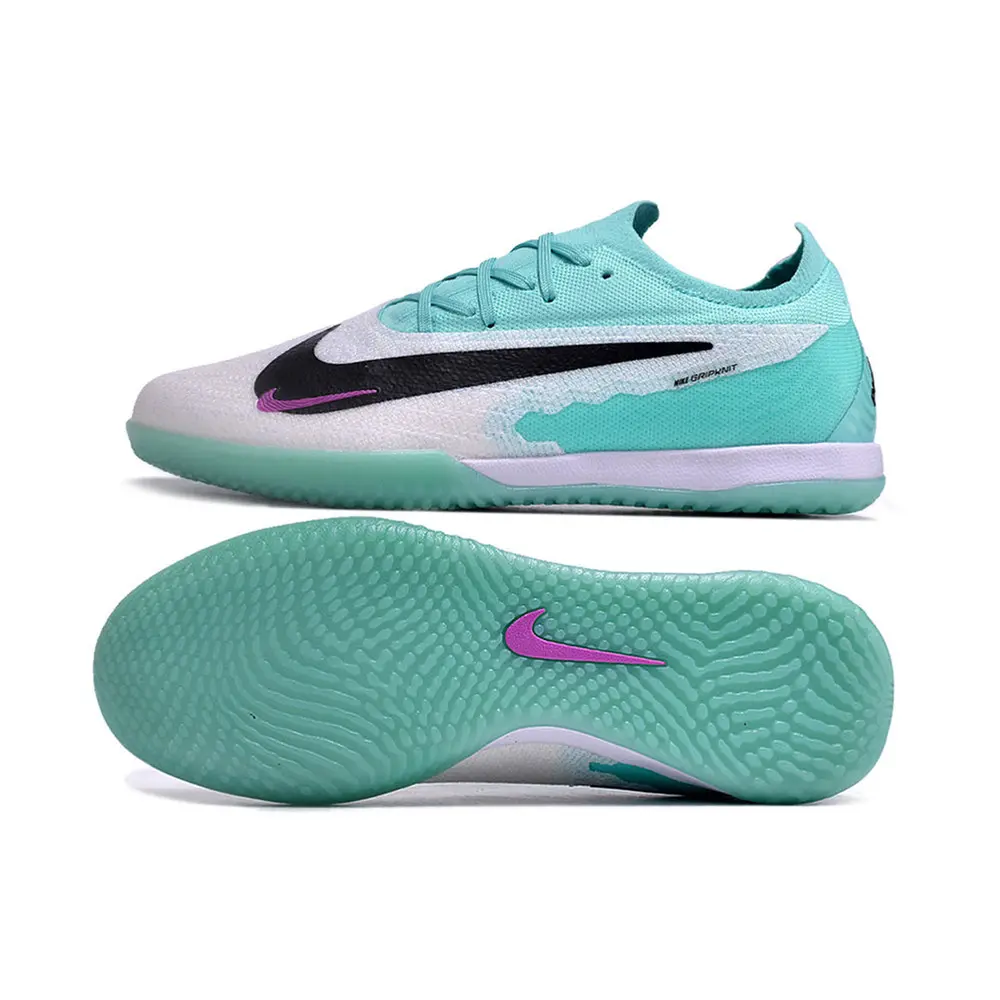 Chuteira Futsal Nike Phantom GX Elite IC Branca e Verde