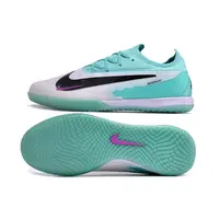 Chuteira Futsal Nike Phantom GX Elite IC Branca e Verde - imagem 6