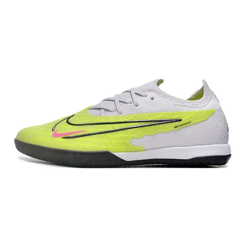 Chuteira Futsal Nike Phantom GX Elite IC Cinza e Azul 